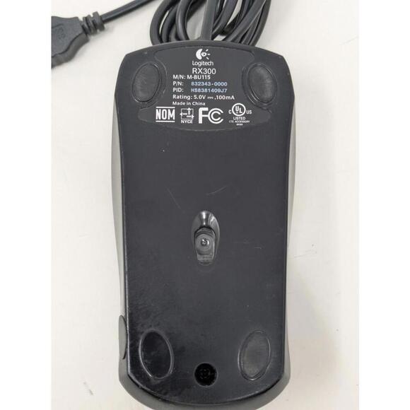 Logitech - Wired USB Optical Mouse - M-BU115 - RX300 - Picture 2 of 3